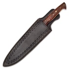 Timber Wolf Cheyenne Multipurpose Fixed Blade Knife - Damascus Steel and Tali Wood