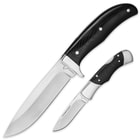 Timber Wolf "Black's Fork" Two-Piece Knife Set with Sheath