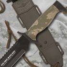 United Cutlery Nightstalkers Don't Quit Tanto Knife Camo