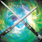 Double Trouble Twin Fantasy Swords