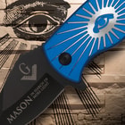 Masonic Assisted Opening Pocket Knife