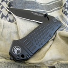 BMF Fighter Tactical Pocket Knife Black