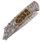 Grazing Deer Pocket Knife With Box