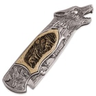 Howling Wolf Pocket Knife With Box