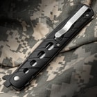 Full image of the Milano Pocket Knife closed.