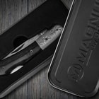 Boker Magnum Black Bone Damascus Pocket Knife