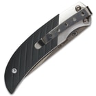 Browning Prism II Pocket Knife - Black - 440A Stainless Steel - Anodized Aluminum - Buckmark, Pocket Clip, Thumb Studs, Liner Lock, Drop Point - Everyday Carry EDC Outdoors Hunting Fishing Camping