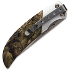 Browning Prism II Pocket Knife - Mossy Oak Break-up Country Camo - 440A Stainless Steel - Anodized Aluminum - Buckmark, Pocket Clip, Thumb Studs, Liner Lock, Drop Point - Everyday Carry EDC