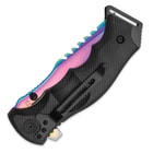 Black Legion Huntsman Pocket Knife - Rainbow