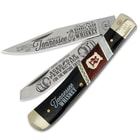 Kissing Crane Tennessee Whiskey Trapper Pocket Knife