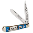 Kissing Crane 2015 Limited Edition Fathers Day Trapper Folding Pocket Knife