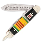 Kissing Crane "Forgotten Heroes" Vietnam Veteran Scout Pocket Knife - Limited Edition
