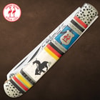Kissing Crane Trail Of Tears Trapper Pocket Knife - Stainless Steel Blades, Bone And Resin Handle, Hammered Bolsters, Individually Serialized