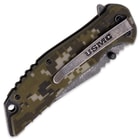 MTech U.S.M.C. Serviceman Assisted Opening Tanto Pocket Knife Digital Camo