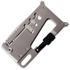 MTech USA Field Card Pocket Knife and Multi-Tool | Slimline Rectangular Design | Metallic Blue