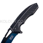 MTech Spring Assisted Opening Blue And Black Blade Pocket Knife