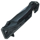 Smith & Wesson Stonewash & G-10 Tanto Point Folding Pocket Knife