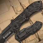 Smith & Wesson Black Ops Assisted Opening Pocket Knife Serrated