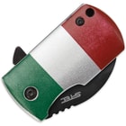 Mexico Flag 2 1/2” Assisted Opening Pocket Knife