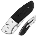 Timber Wolf Black Howling Wolf Pocket Knife