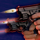 Spring Airsoft Pistol with Laser: Buy One Get One Free!