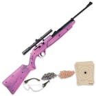 760 Pumpmaster Kit Pink Air Rifle With Accessories
