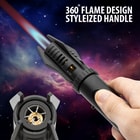 Full image of the Lightsaber Torch held in hand.