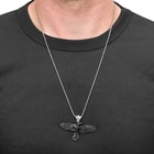 “Nevermore” Black Raven Necklace