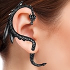 Black Dragon Lure English Pewter Ear Wrap