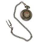 Armor Of God Fear No Evil Pocket Watch With Chain