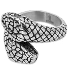 Two-Headed Snake Coil Ring