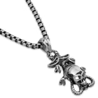 Medusa Kraken Pendant on Chain - Stainless Steel Necklace