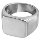 Twisted Roots Etchable Square Ring