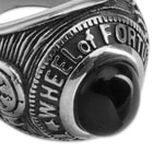 Twisted Roots Wheel Of Fortune Sun Ring
