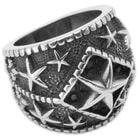 Twisted Roots Starsailor Stainless Steel Men's Ring