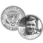 Babe Ruth Portrait JFK Half Dollar