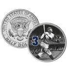 Babe Ruth “Hitting” JFK Half Dollar
