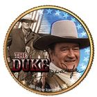 John Wayne 24K Gold-Plated Quarter and Half Dollar 2-Coin Set
