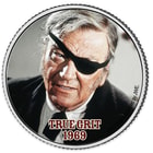 John Wayne "True Grit" JFK Half Dollar