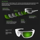 Gargoyles Shifter Matte Black Sunglasses - Smoke And Clear Lens
