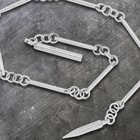 Professional Solid Steel Ninja Chain Whip