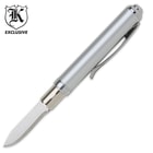 Silver Pen Knife with Laser