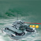 Remote Controlled RC Amphibious Tank Gray