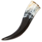 Viking Berserker Natural Ale / Drinking Horn with Leather Holder