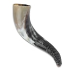 Each of the drinking horns has its own color variations and size