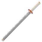 Angled image of the Rengoku Demon Slayer Sword Anime Pen.