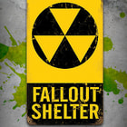 Fallout Shelter Steel Sign