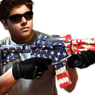 Paper Shooters Patriot Tactical Rifle-Style American Flag Skin Paper Gun and Ammo Construction Kit
