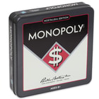 Nostalgic Monopoly Game With Decorative Tin