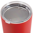 Large Double Walled Matte Red Insulated Tumbler- 30 Oz